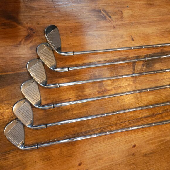 Callaway X-22 Iron Set 4-PW Missing 5 Steel Uniflex Shafts Right Handed 6 Pcs - Picture 2 of 5